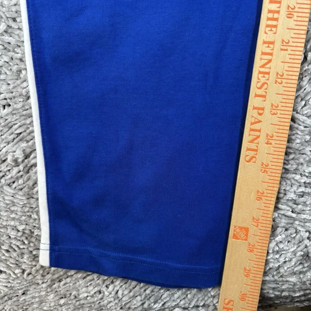 Polo Ralph Lauren Performance Joggers Mens Large Blue Zip Pockets Activewear Gym